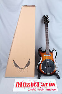 Dean Gran Sport GS B6 TSB 6 String Solid Body Electric Banjo Tobacco Sunburst