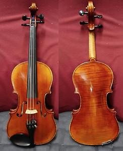 1/2 Scott Cao STV 500 Violin Nice Tone New Obligato Strings Installed