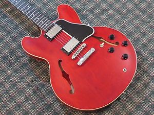 2011 Gibson Memphis ES-335 Satin Cherry Semi-Hollow Guitar! ES335! w/OHSC&COA