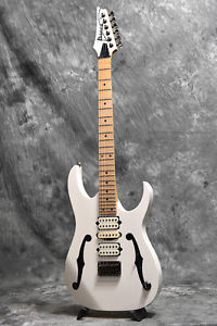Ibanez / PGM301 Paul Gilbert Signature Model White w/SoftCase Used #U613