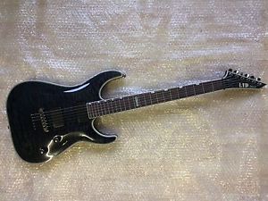 ESP LTD MH-1001 NT Electric Guitar EMG 81/85 Active Pickup Quilted Made In Korea