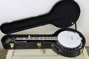 BNIB GOLD TONE BG-150F Left-Hand 5-String Bluegrass Banjo With Hard Shell Case