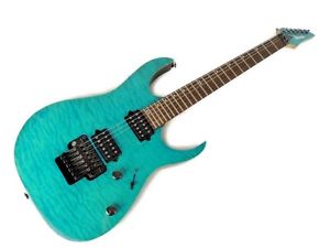 Ibanez RG 2820 QZ electric string instrument with electric guitar case Y2272101