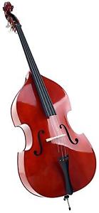 CONTRABAJO PARA PRINICIPIANTES TAMANO 3/4 SET CON ARCO BOLSA TRANSPORTE CUERDAS