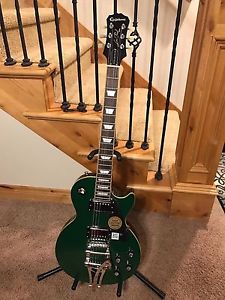 Epiphone Joe Bonamassa Les Paul Bigsby Outfit Iverness Green Free Shipping