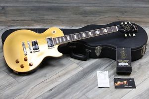 RARE! 2008 Gibson Les Paul Slash Signature Standard Goldtop CLEAN! + PLAQUE/CASE
