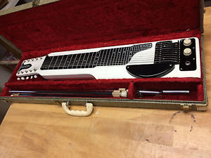 VINTAGE 1960'S  EDDIE ALKIRE EHARP 10 STRING ELECTRIC LAP STEEL GUITAR
