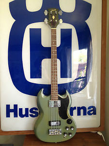 1969 Gibson EB3 Bass Pelham Blue Inverness Green EB1 EB2 EB3 Epiphone Deluxe
