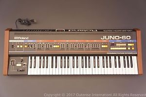 Roland Juno-60 juno60. Perfect Working Good Condition Serial # 2203**