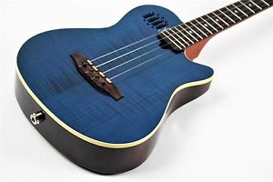 Godin MultiUke Limited Edition 'Trans Blue' W/GigBag Free Shipping