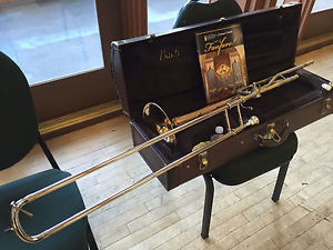 Bach 36G Professional Trombone with Custom "F Attachment"