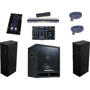 VocoPro LOUNGEMAN 500W Professional Complete karaoke system for small Venues