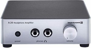 Beyerdynamic A 20 Premium Headphone Amplifier in Silver