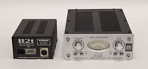 Avalon M5 Mono Microphone Preamp with Direct Instrument Inputs with Power Supply