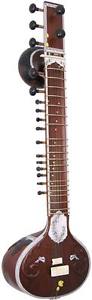 Atlas traditional Indian-made SITAR Double Gourd, authentic tone. From Hobgoblin