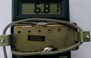 Gibson Firebird 1965 I II III IV pickup vintage rare nickel 1964 1963