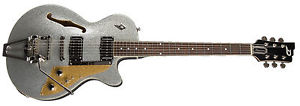 Duesenberg Starplayer TV Silver Sparkle E-Gitarre inklusive Gigbag