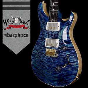 PRS Wood Library Artist Package Custom 24/08 River Blue w/Africa Blackwood Fret