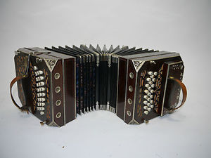 Konzertina,  96 Töne , Schefflersche Lage