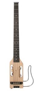 Traveler Guitar Ultra-Light Acoustic-Electric Travel Bass with Gig Bag
