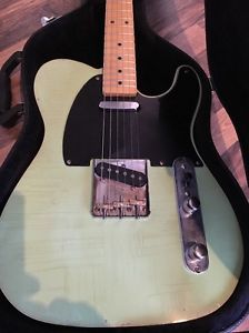 Custom Built Fender Telecaster Surf Green