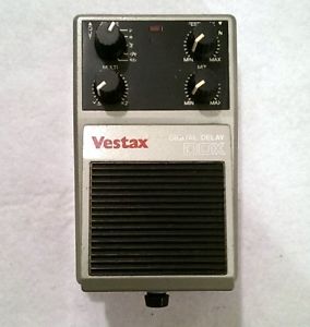 Vestax Compact effector DDX Dital Delay Guitar Effects Pedals