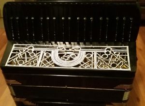 All Black Accordion