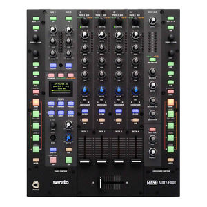 Rane Sixty-Four 4 deck DJ mixer with SERATO and 4x Control Vinyls
