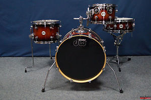 DW Design Mini Pro Shellset "Tobacco Burst" - 18;10;13" mit 13" Snaredrum