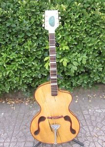 ♫♪♫ 1950's Vintage Wandrè Brigitte Bardot Natural Very rare fetishguitars ♫♪♫