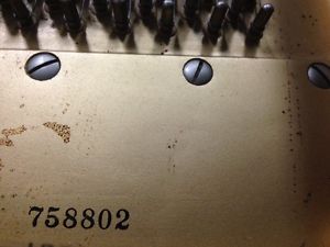 KAWAI KG5 GRAND PIANO EBONY 6'7