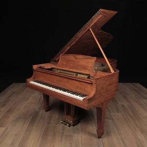BEAUTIFUL "CIRCASSIAN WALNUT" STEINWAY & SONS GRAND PIANO MODEL B