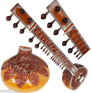 SITAR~SPECIAL RAVI SHANKAR STYLE~FIBER BOX~CONCERT QUALITY~SITAAR~STRING EHS