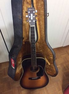 Guitare Acoustique MORRIS JAPAN N° 81121 Signature