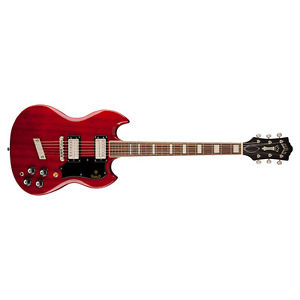 Guild S-100 Polara Solidbody Electric Guitar Rosewood Fretboard Cherry Red + Bag