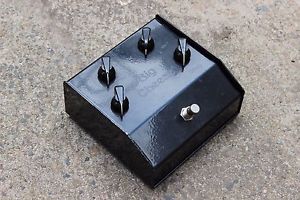 Black Lovetone Big Cheese Fuzz Pedal (Custom One-Off Build)