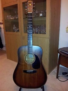 Yairi YW11B Acoustic Guitar with wide (48mm) neck (Top Quality Instrument).