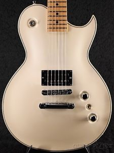 Aria Pro II: Electric Guitar PE-R80 SHACHI TAKE Model -Pearl White- 2009 USED