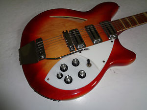 1967 Rickenbacker 375  Fireglo  All Original  VERY CLEAN  NO RESERVE AUCTION