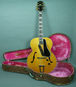 1940 Gibson ES-250 Archtop Hollowbody Electric Guitar Natural Finish w/HSC