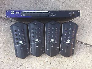 Hear Technolgoies Hearback Monitor System with Hub + Four Mixers