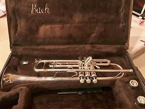 Bach Stradivarius Bb Trumpet - ML37 - Silver