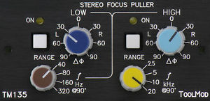 adt audio ToolMod TM135 MS Stereo Phasen Balance Regler Equalizer Basisbreite EQ