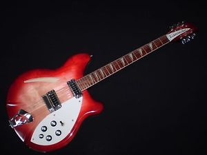 2004 Rickenbacker 360-12 Fireglo Electric 12 String Guitar - Beatles REM
