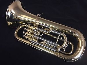 YAMAHA YEP-321 SERIES BRIGHT BRASS 4-VALVE EUPHONIUM W/NEW CASE