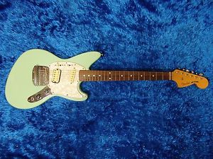 Fender Japan JAGSTANG Jag-Stang cobain type Electric Guitar light blue/sea foam