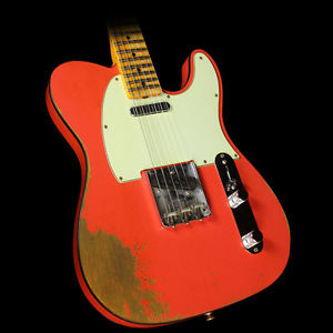 Fender Custom Shop '67 Telecaster Heavy Relic Electric Guitar Fiesta Red