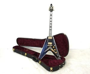 Gibson FLYING V Custom ebony with electric guitar case S2165877