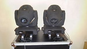 Chauvet DJ Intimidator Spot 455Z IRC Moving Head Pair W/Case + Clamps