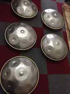 NEW Harmonic Handpan 9-notes KAFFA 1st Generation Steel Pan handrum hung Art